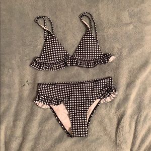 Checkered Triangle Bikini